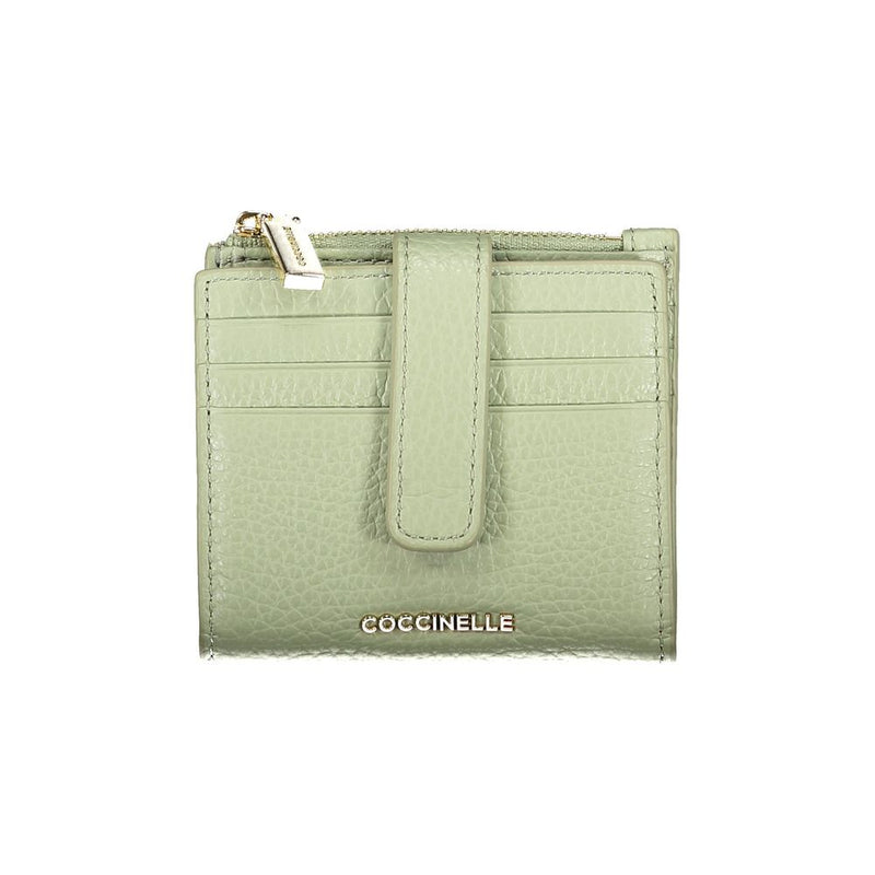 Green Leather Women Wallet