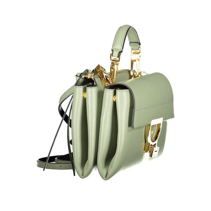 Green Leather Women Handbag