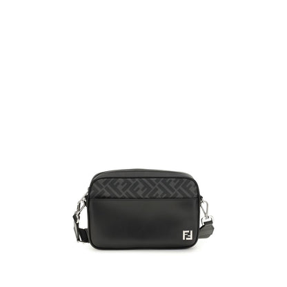 Black Leather Shoulder Bag