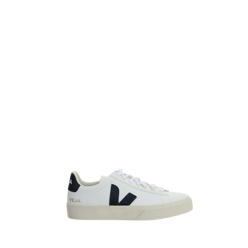 White Calf Leather Bos Taurus Low Top Sneakers