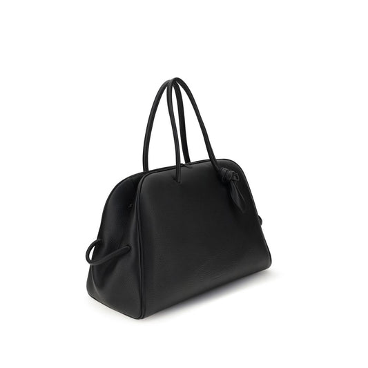 Black Calf Leather Bos Taurus Handbag