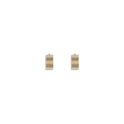 Gold Brass Earrings