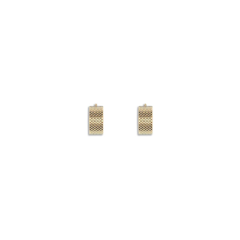 Gold Brass Earrings