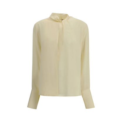Cream Silk Blouse