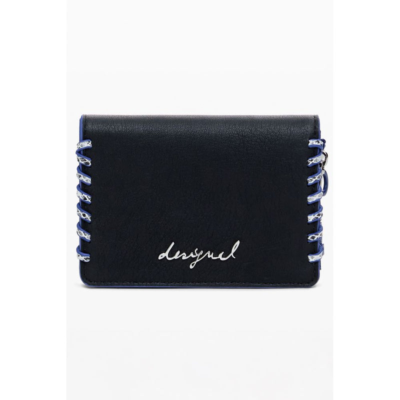 "Black Polyethylene Women Wallet"