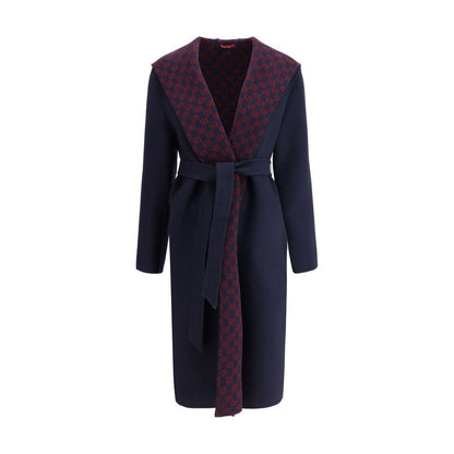 Blue Wool Coat