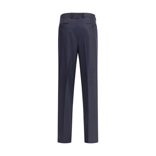 Blue Wool Dress Pants