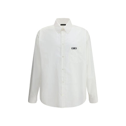 White Cotton Dress Shirt