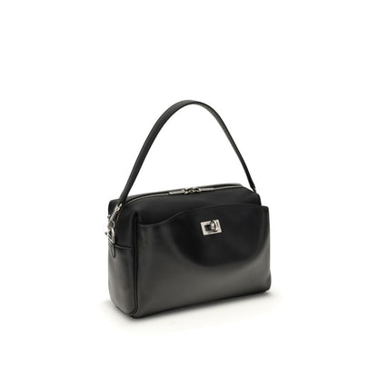 Black Calf Leather Bos Taurus Shoulder Bag