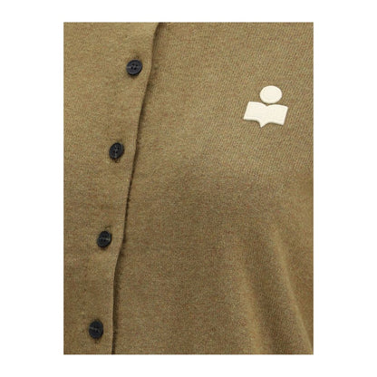 Bicolor Cotton Cardigan