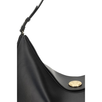 Black Calf Leather Bos Taurus Shoulder Bag