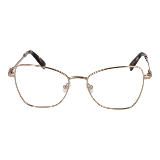 Gold Women Glasses Frame