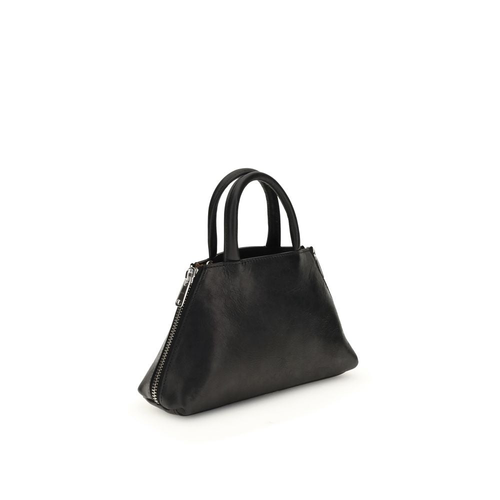Black Calf Leather Bos Taurus Shoulder Bag
