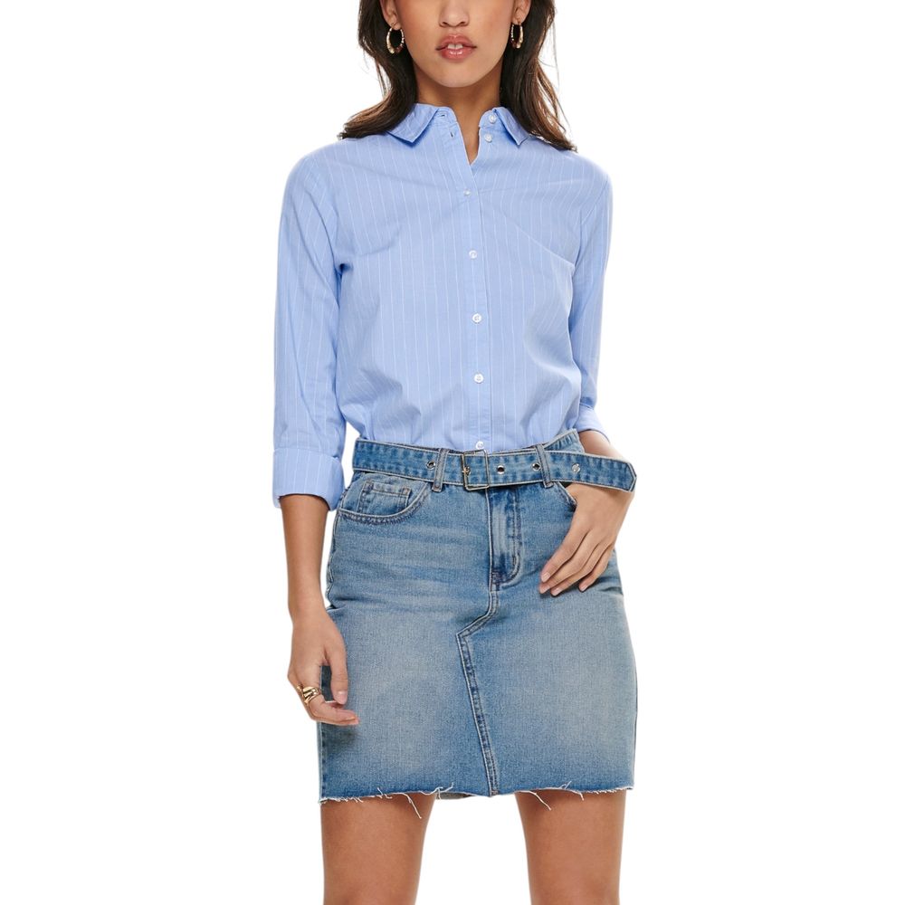 Blue Cotton Shirt