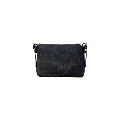 Black Polyester Handbag
