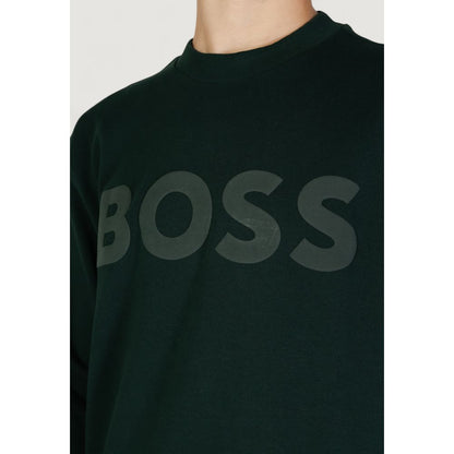 Green Cotton Sweatshirt