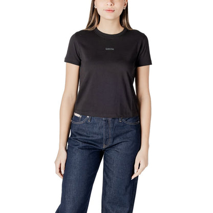 Black Recycled Cotton T-Shirt