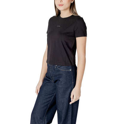 Black Recycled Cotton T-Shirt