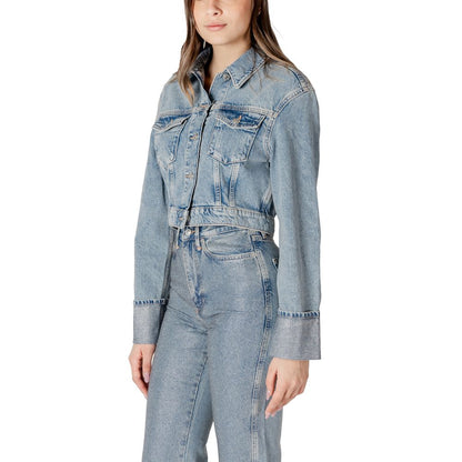 Light Blue Organic Cotton Denim Jacket