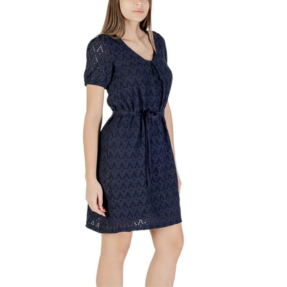 Blue Recycled Polyester Short