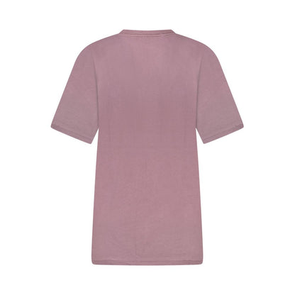 Purple Cotton Women T-Shirt