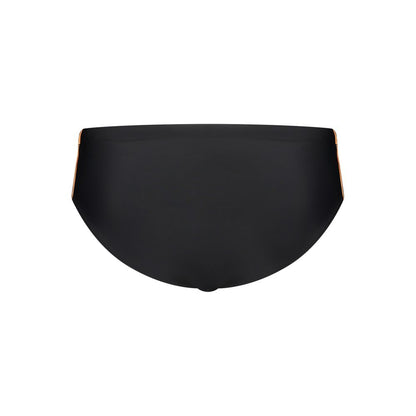 Black Elastane Swimwear