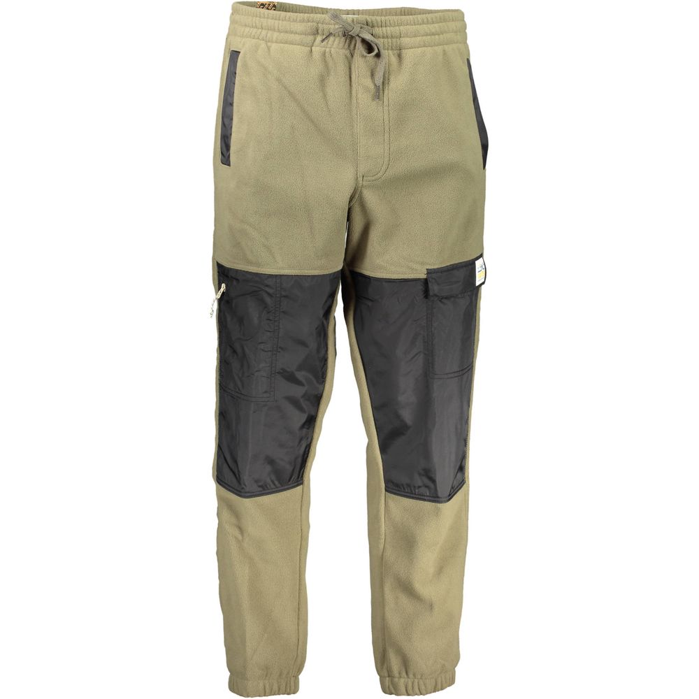 Green Polyester Pant