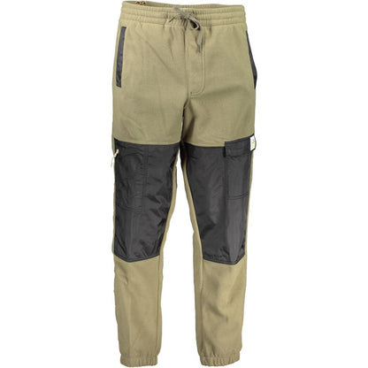 Green Polyester Pant