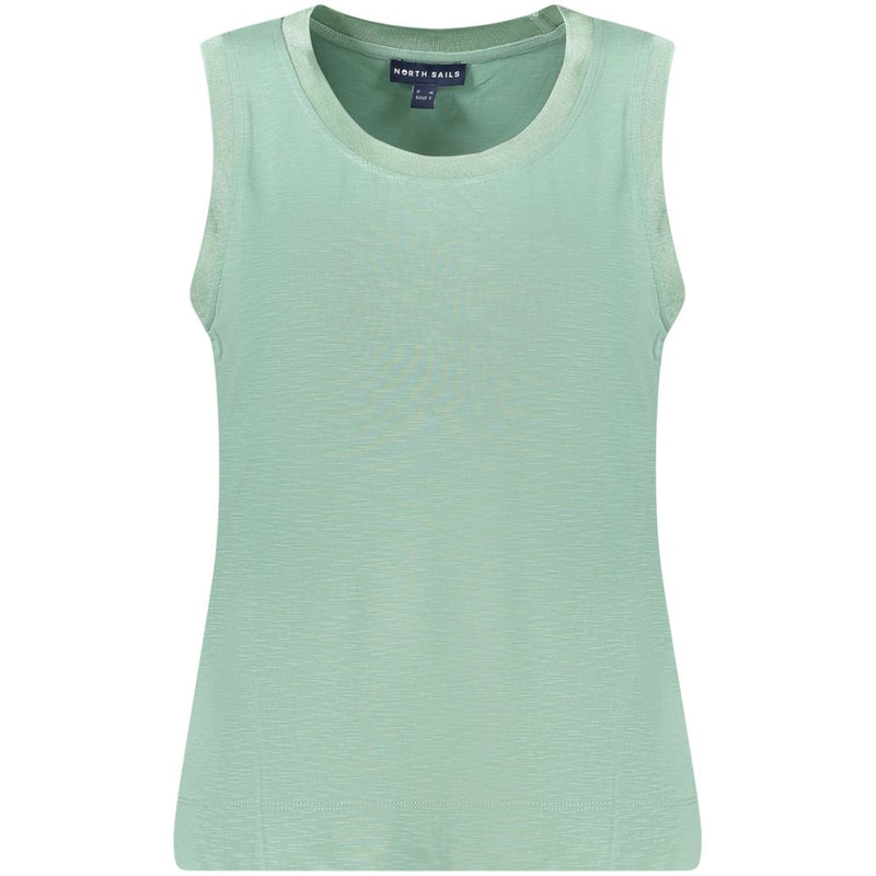 Green Polyester Tank Top