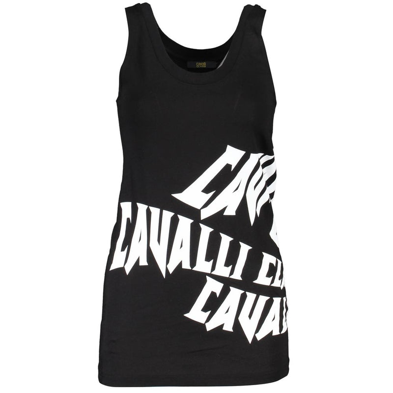 Black Cotton Tank Top