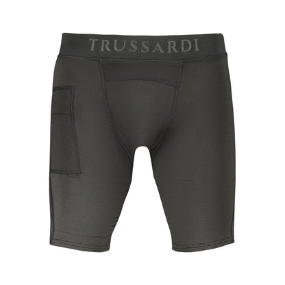 Black Polyester Pant