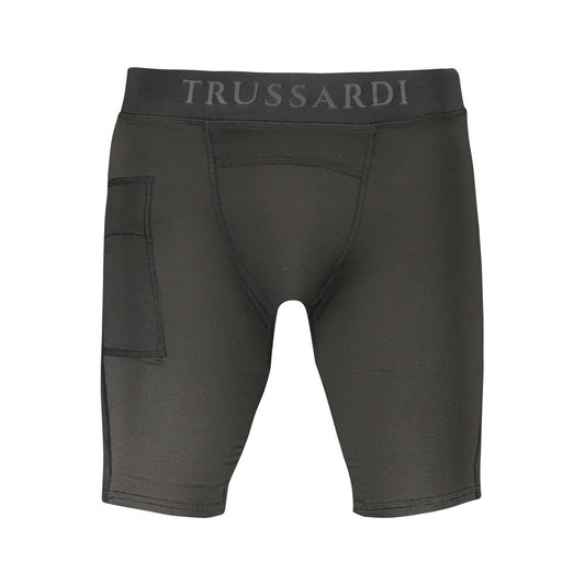 Black Polyester Pant