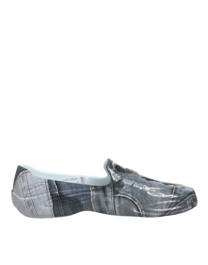 Multicolor Rubber Men Low Top Sneakers Shoes