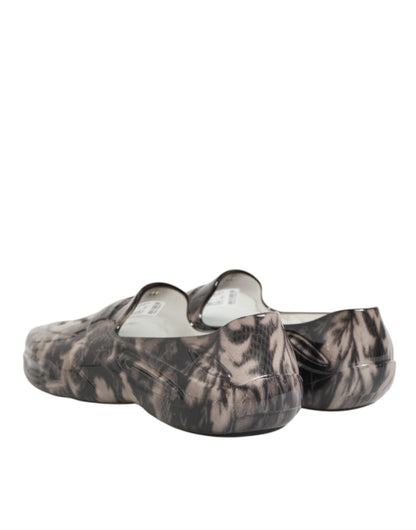 Multicolor Rubber Low Top Men Sneakers Shoes