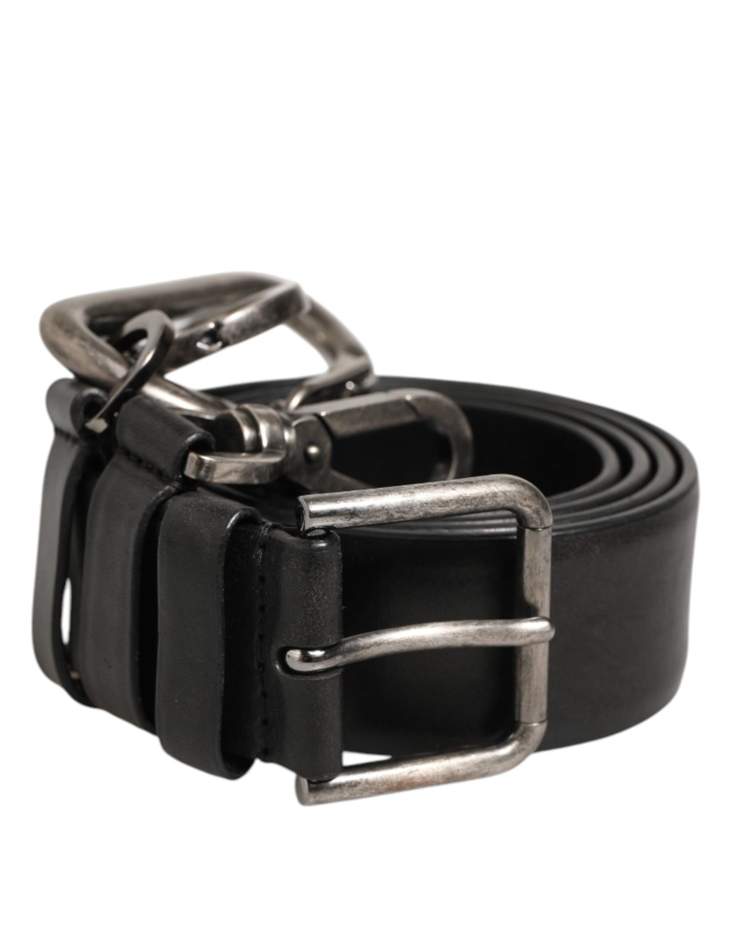Black Key Ring Clip Attachments Buckle Belt