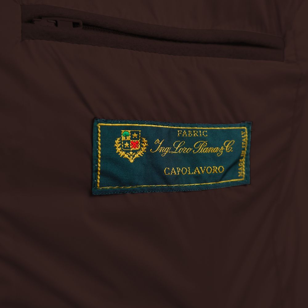 Brown Wool Men's Jacket
