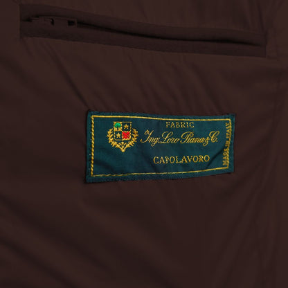 Brown Wool Men's Jacket