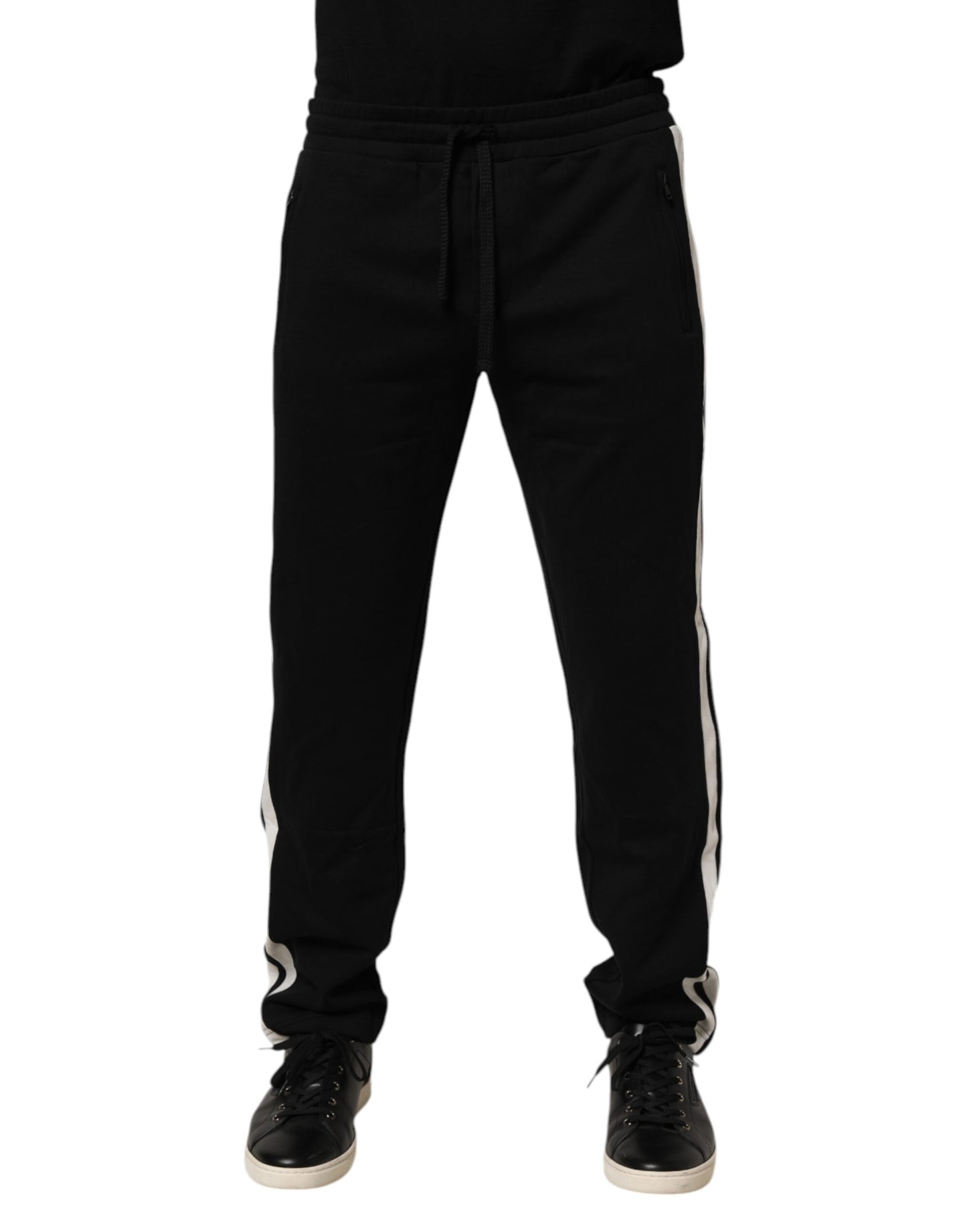 Black Cotton Jogger Sweatpants Trouser Pants