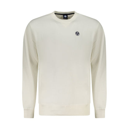 White Cotton Sweatshirt