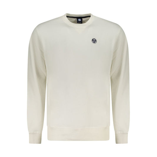 White Cotton Sweatshirt