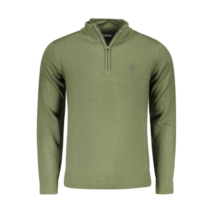 Green Nylon Sweater