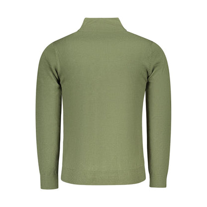 Green Nylon Sweater