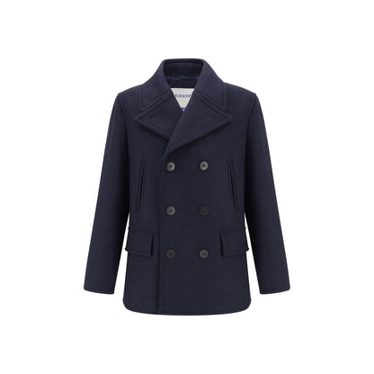 Blue Wool Coat
