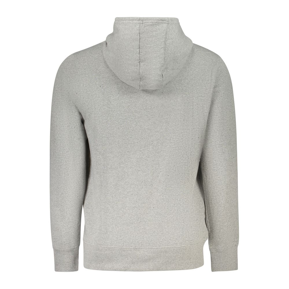 Gray Cotton Men Sweater