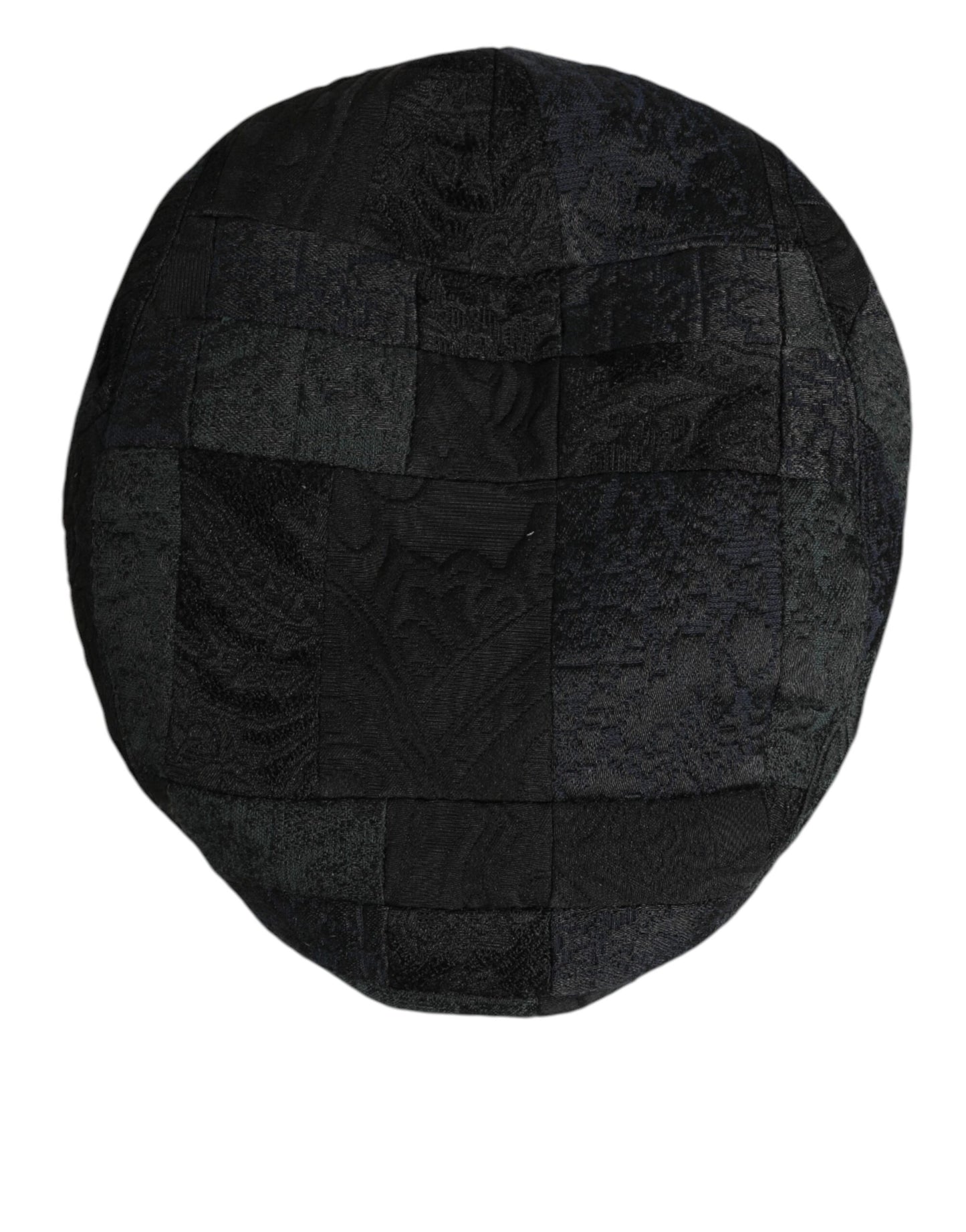 Black Polyester Newsboy Men Cloth Capello Hat