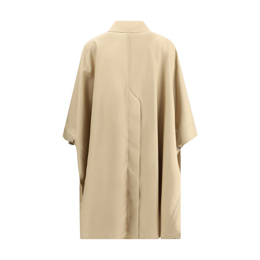 Beige Cotton Coat