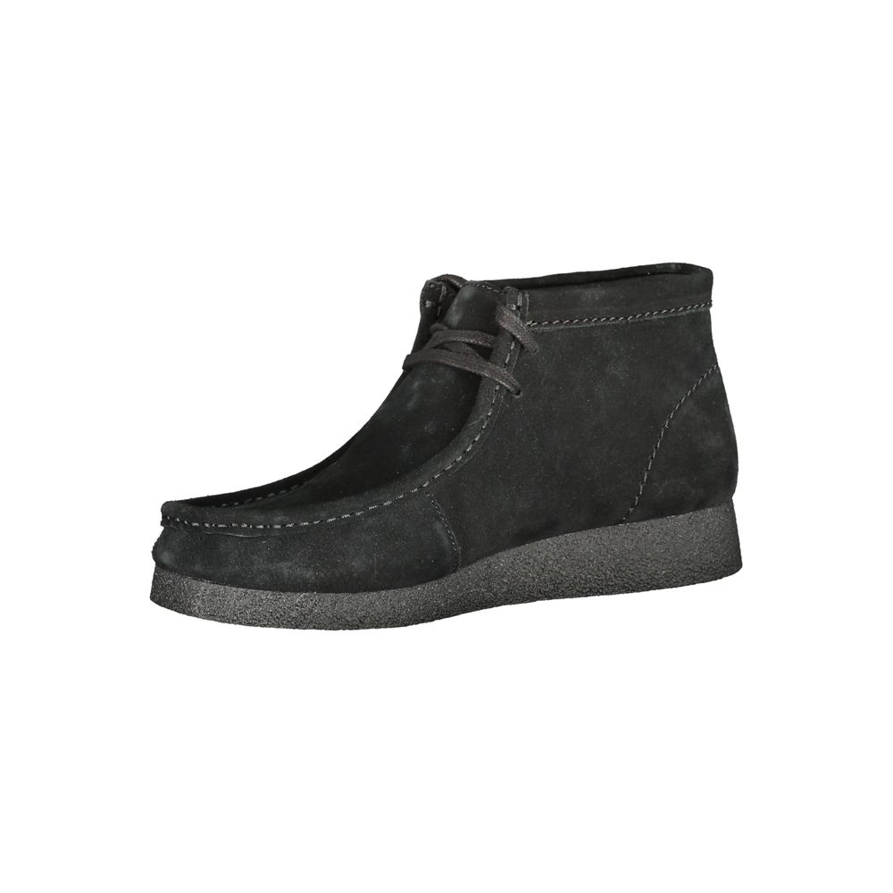 Black Polyester Sneaker