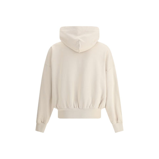 Beige Cotton Sweatshirt