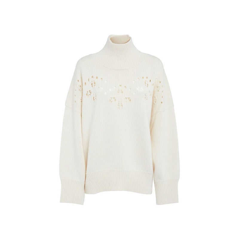 White Wool Sweater