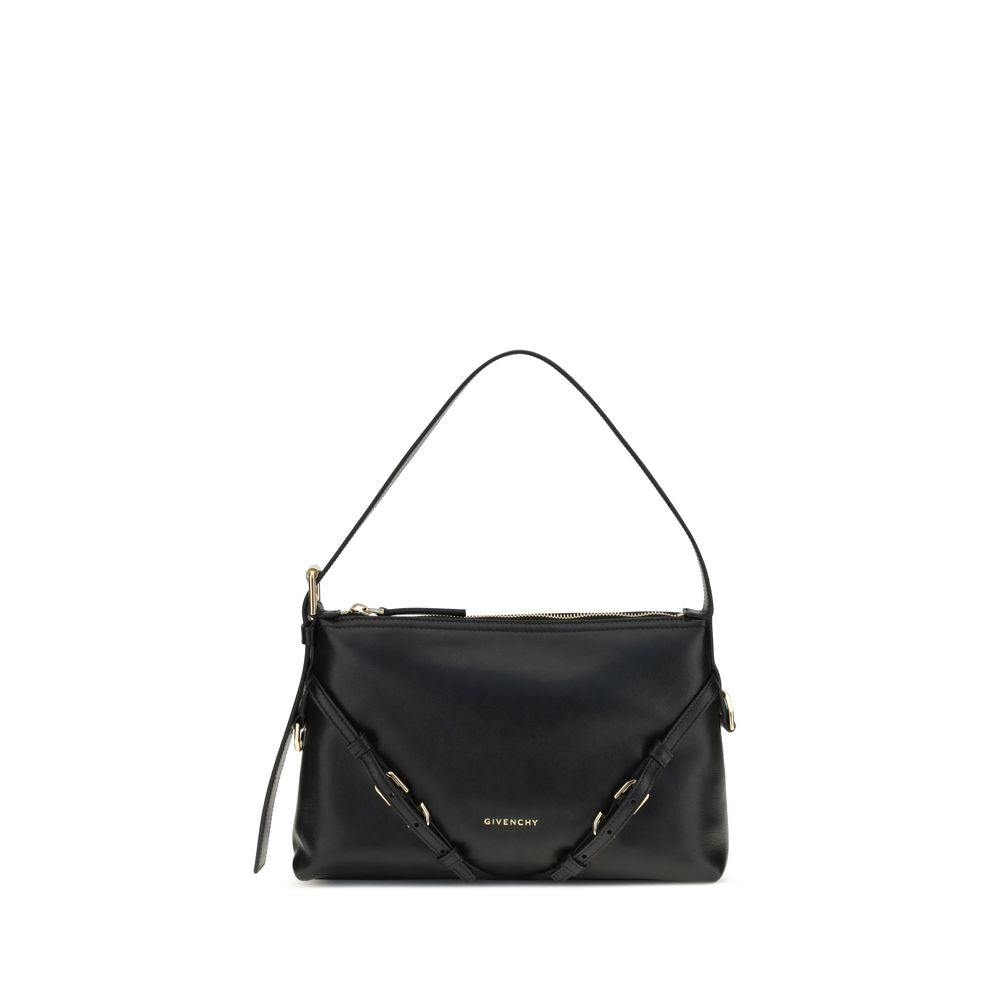Black Calf Leather Bos Taurus Shoulder Bag